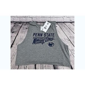 Penn State Nittany Lions ZOOZATZ Women's Cropped Tank Top, Size Small